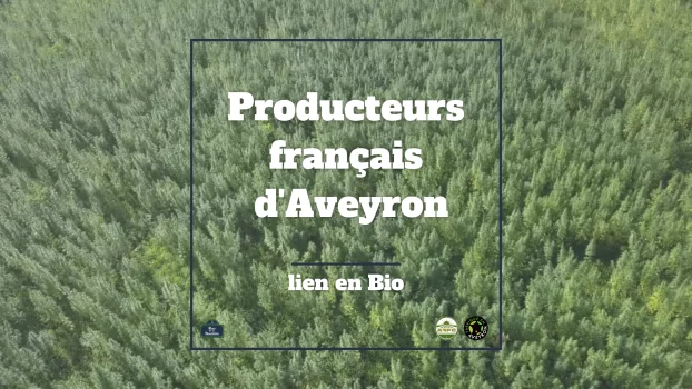 Produtores franceses de CBD da Aveyron